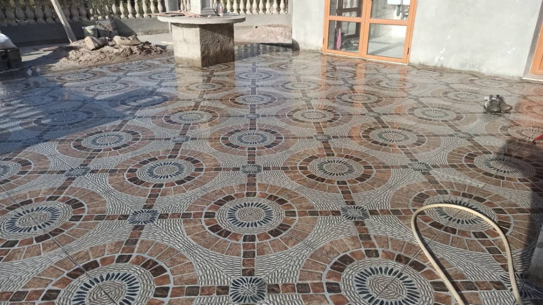 Carrelage extérieur — réalisation ETBHGE