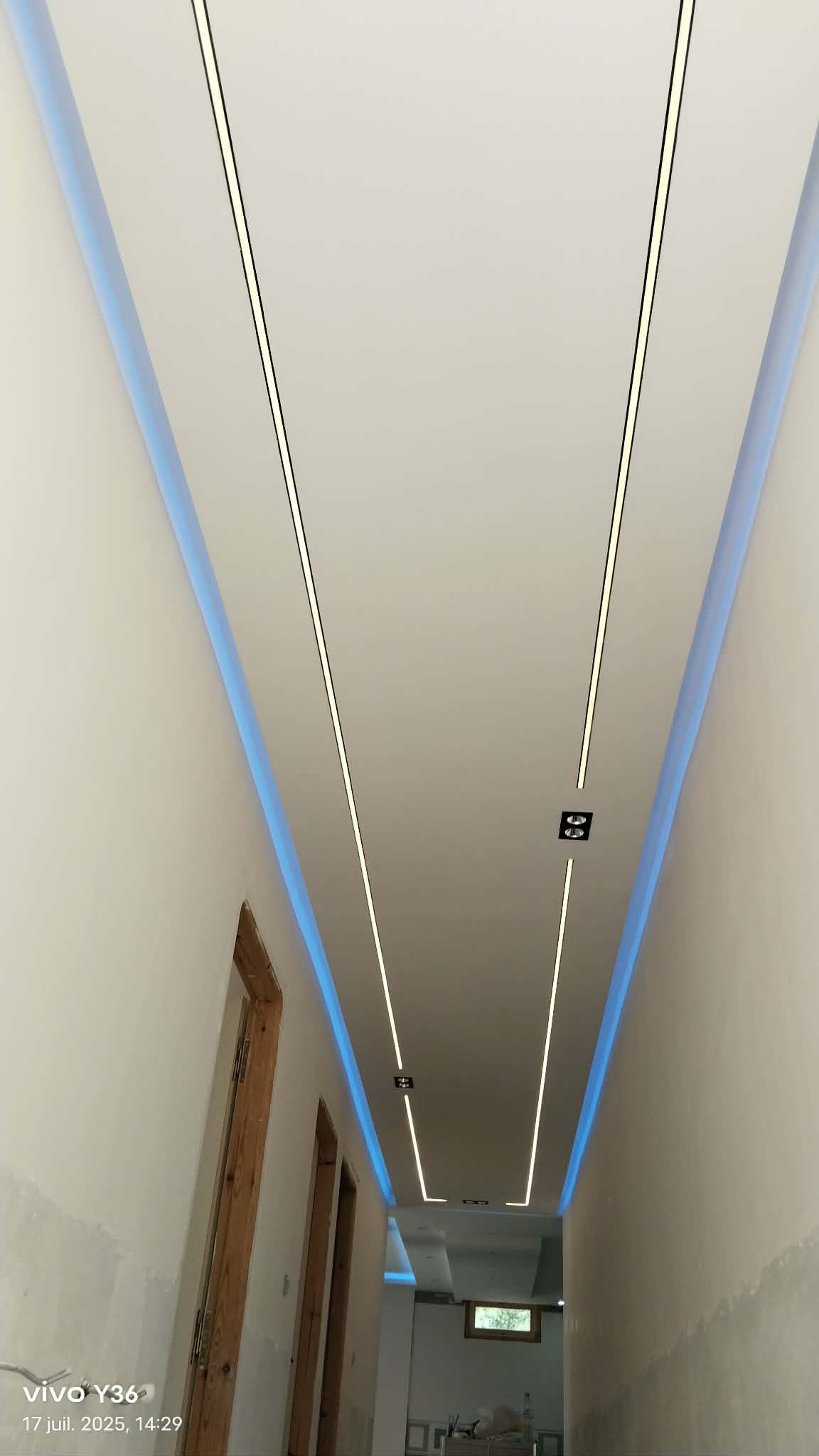Faux plafonds & BA13 — réalisation ETBHGE, vue 2